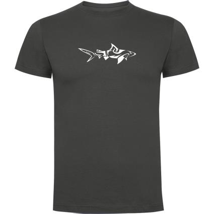 Camiseta De Manga Curta Shark Tribal 3XL Dark Grey