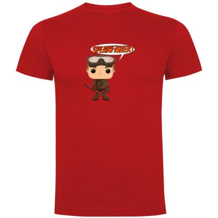 Camiseta De Manga Curta Chibi Spearfisher L Red