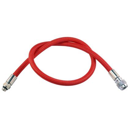 Bcd Inflator Hose Flex 122 cm Red