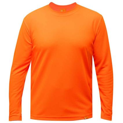 Camiseta De Manga Comprida Uv 50+ V S Orange