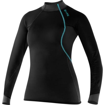 Camiseta Feminina De Manga Comprida Exowear 4 Black