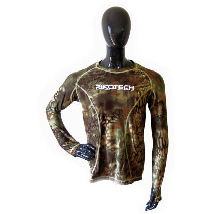 Rash Guard Cryptik Rock XL Brown / Green