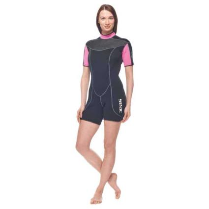 Mulher Baixinha Sense 2.5 Milímetros XL Black / Pink