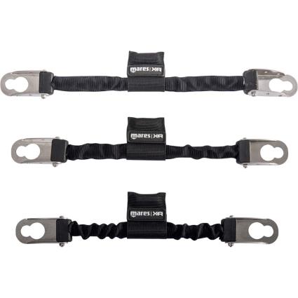 Xr Spring Strap For Tek Fins 2 Units R Black