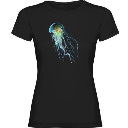 Camiseta De Manga Curta Jellyfish S Black