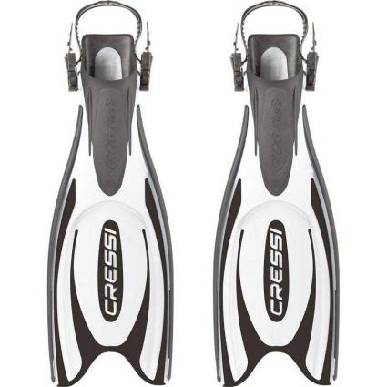Barbatanas Megulho Frog Plus EU 39-41 White / Black