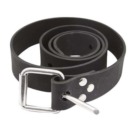 Rubber Weight Belt One Size Black