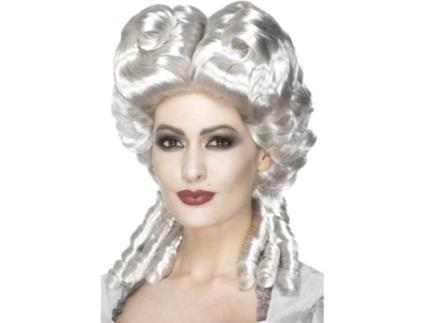 Peruca  Maria Antonieta Branca (Tam: Tamanho Único)