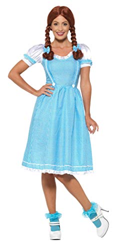 Fato de Mulher  Rapariga Do Kansas Azul (Tam: M)
