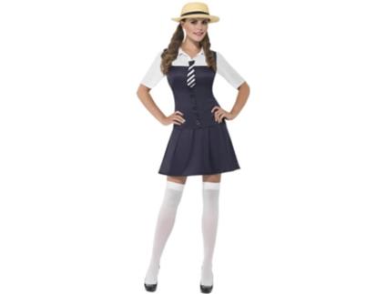 Fato de Mulher  Colegial Nerd (Tam: S - 36/38)