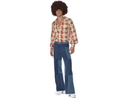 Fato de Homem  Disco Retro 70S (Tam: L)