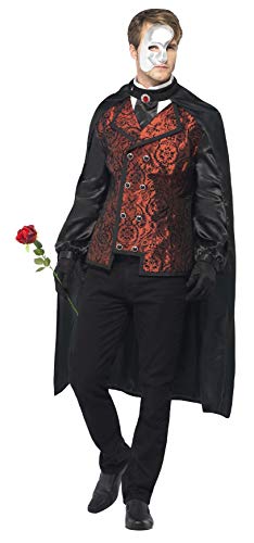 Fato de Homem  O Fantasma Da Ópera (Tam: L)