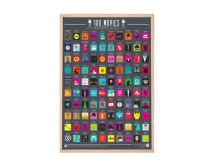 Poster GIFT REPUBLIC Raspadinha - 100 Filmes