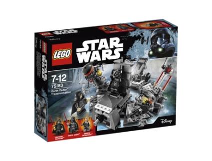 Star Wars:  A Transformação de Darth Vader 75183 (Idade mínima: 7 - 282 Peças)