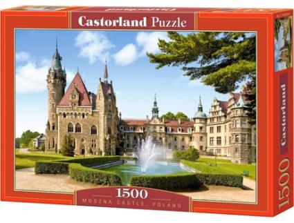 Puzzle  Moszna Castle, Poland (1500 Peças)