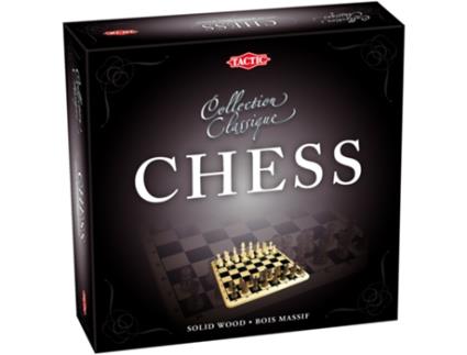 Jogo de Xadrez  Chess Schaken Hout (Idade Mínima: 7)