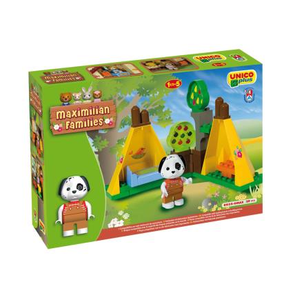 Blocos de Encaixe  Tenda Campismo (Idade Mínima: 1 - 29 Peças)