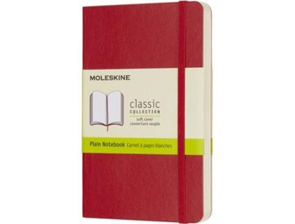 Bloco de Notas  Soft Vermelho (Liso)