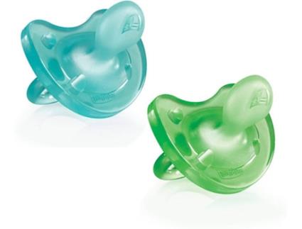 Conjunto 2 Chupetas  Mais de 12 meses Verdes (2 Un)