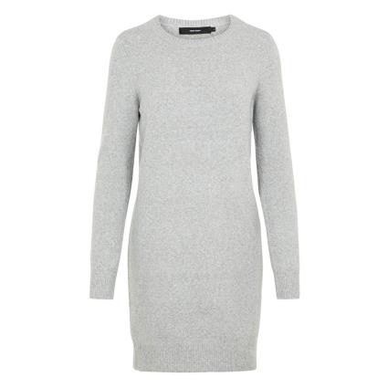 Vestido Curto Doffy O-neck Noos S Light Grey Melange