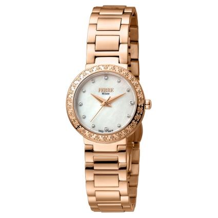 Relógio Fm1l132m0081 One Size Pink Gold