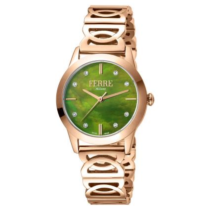 Relógio Fm1l126m0251 One Size Pink Gold