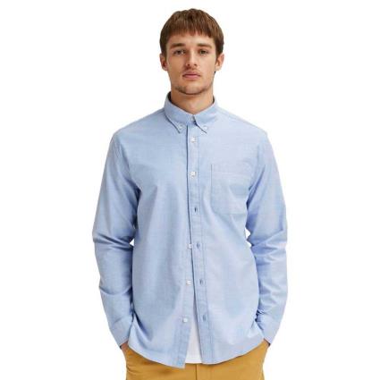 Camisa Manga Comprida Regrick Oxford Flex XL Light Blue