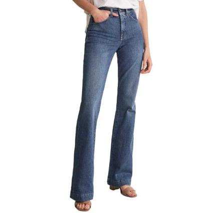 Glamour Flare Jeans Push In Secret 34 Blue