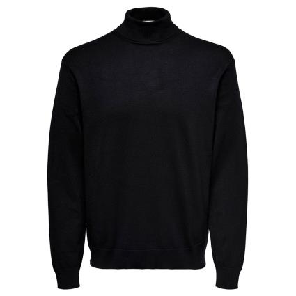 Sweater Roll Neck Wyler Life L Black
