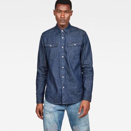 Camisa Manga Comprida 3301 Slim 2XS Rinsed