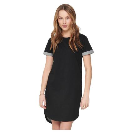 Vestido Manga Curta Ivy Life S Black