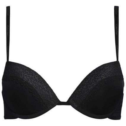 Sutiã Plunge Push-up Flirty 75 Black