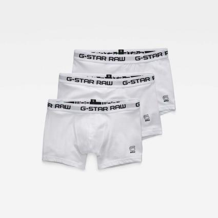 Boxer Classic 3 Unidades M White / White / White