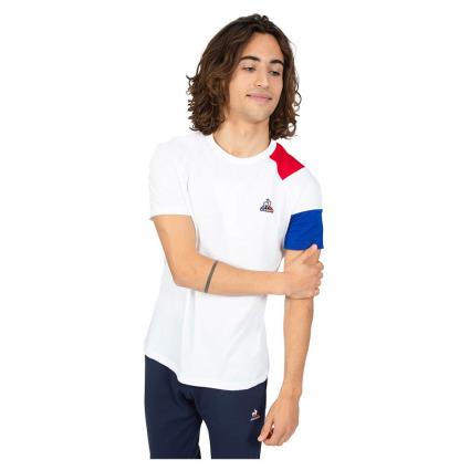 Camiseta De Manga Curta Bat N°1 2XL New Optical White / Blue Electro / Red Electro