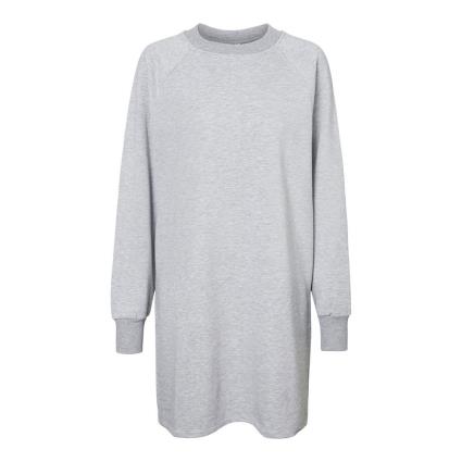 Vestido De Moletom Manga Comprida Lupa XS Light Grey Melange