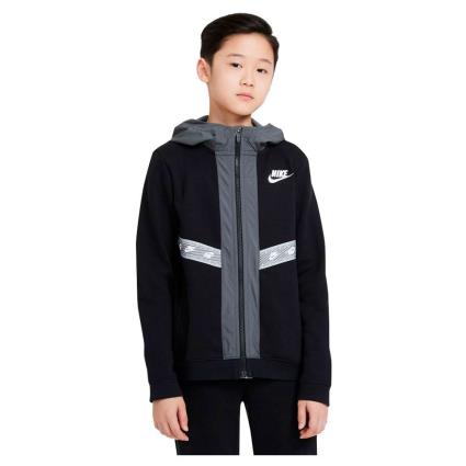 Moletom Com Zíper Sportswear L Black / Iron Grey / Lt Smoke Grey / White