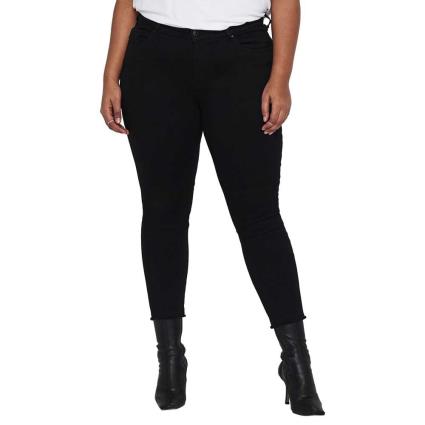 Jeans Willy Life Regular Skinny Ankle Raw 48 Black