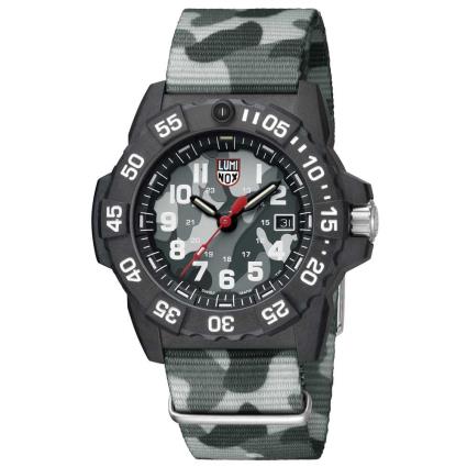 Relógio Navy Seal 3507 45 mm Camouflage / White