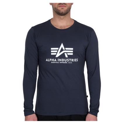 Camiseta De Manga Comprida Basic M Navy