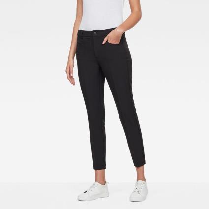 Calças Justas De Cintura Média E Tornozelo Chino D-staq 25 Black