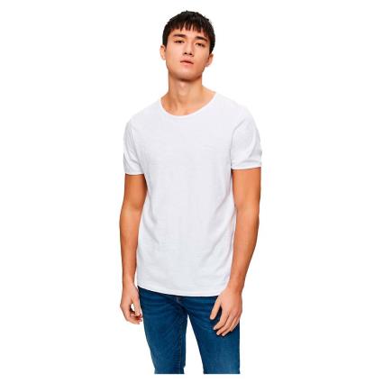 Camiseta De Manga Curta O Neck W Morgan L Bright White