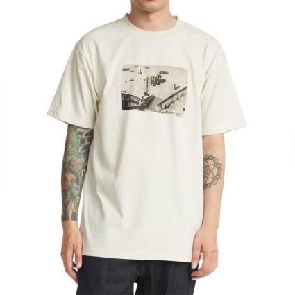 Camiseta De Manga Curta Blabac Photo 1401 S Lily White Acid Wash