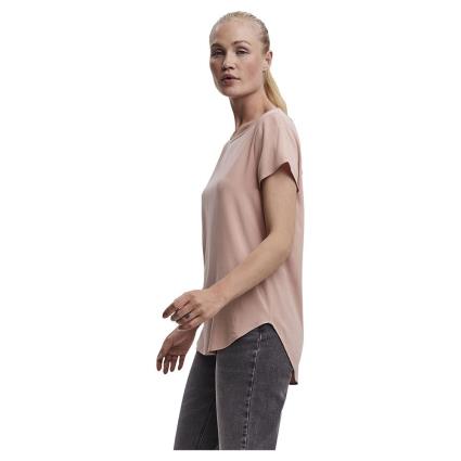 Camiseta De Manga Curta Becca Plain S Misty Rose