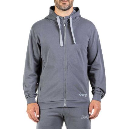 Moletom Com Zíper O101870j518 2XL Magnet / Medium Grey