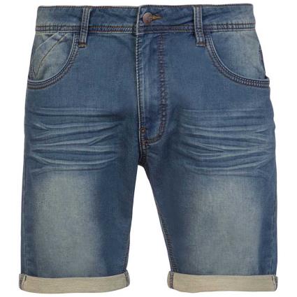 Calça Shorts Carat L Faded Denim