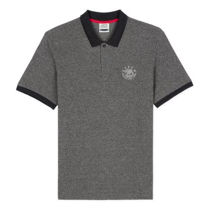 Polo De Manga Curta Jaspé Piqué N2 Nourt 2XL Anthracite Heather
