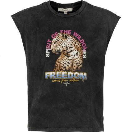 Camiseta De Manga Curta 176 cm Off Black