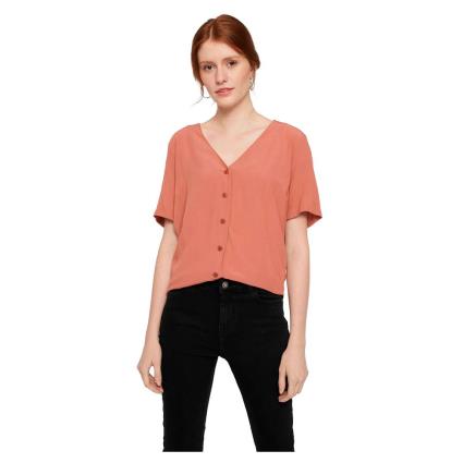 Camiseta De Manga Curta Cecilie XS Copper Brown