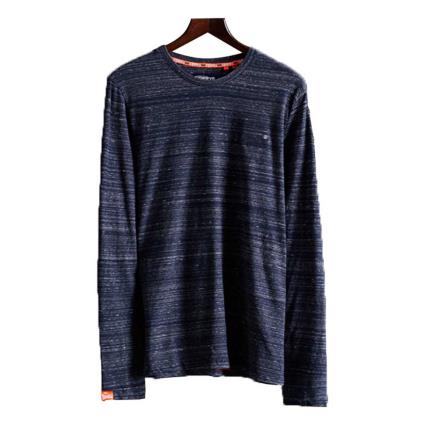 Camiseta De Manga Comprida Orange Label Vintage Embossed S Midnight Navy Space Dye