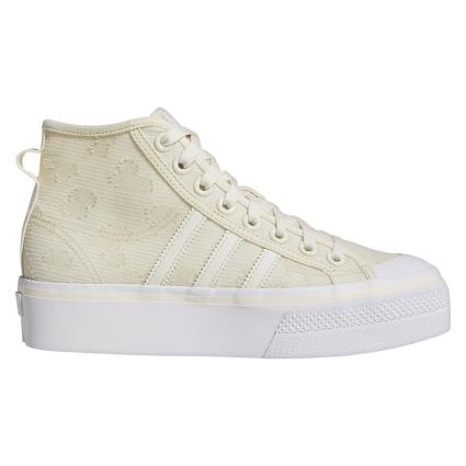 Treinadores Nizza Platform Mid EU 40 Cream White / Cream White / Ftwr White